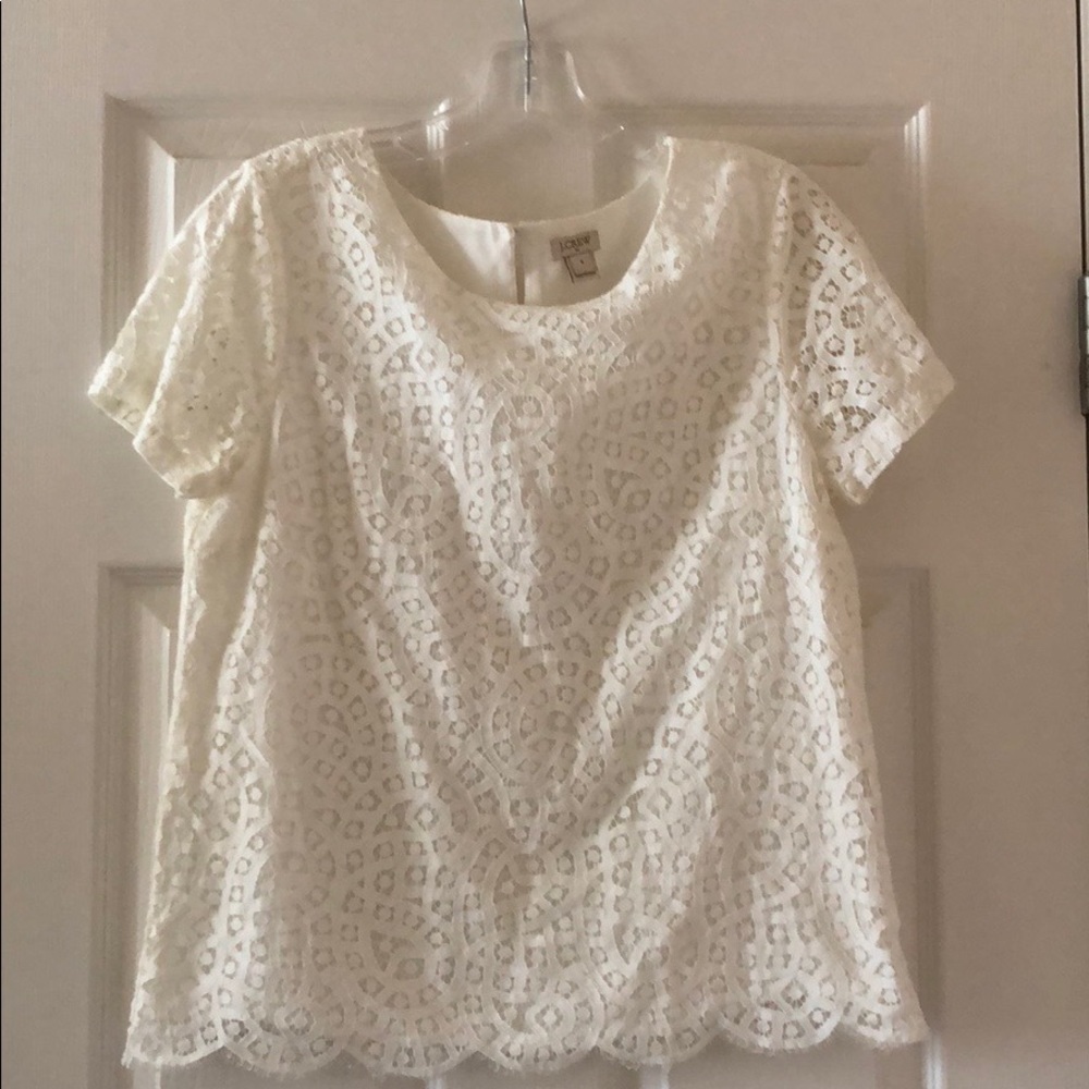 Lace Top by Jcrew